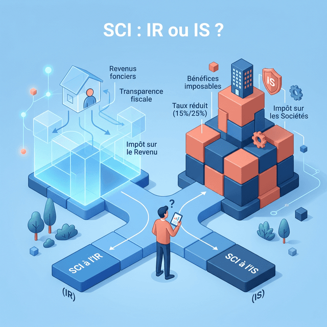 SCI à l'IR ou à l'IS en 2026 : l'arbitrage fiscal ultime