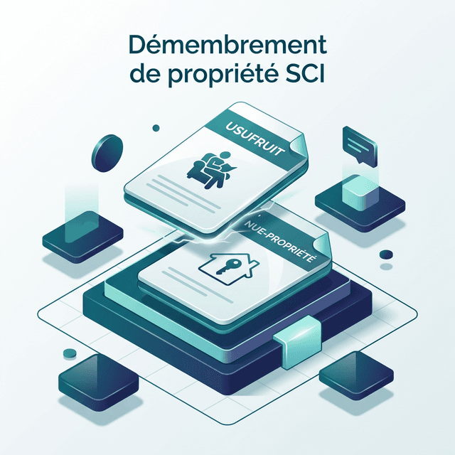 Démembrement de parts de SCI : Optimisation pour la Société d'Exploitation (2026)